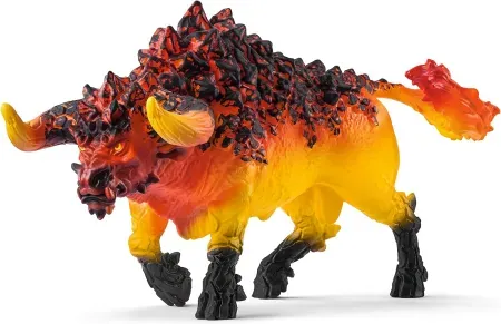 Schleich Eldrador Creatures 7" Lava Bull Figurine