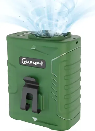 CHARMP 5000mAh Rechargeable Waist Clip Fan w/ LED