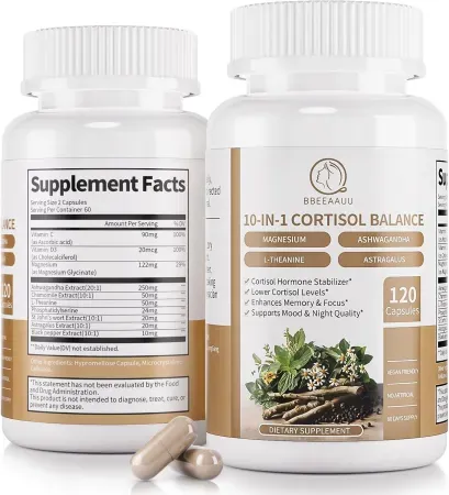 BBEEAAUU Cortisol 10-in-1 Supplements for Women