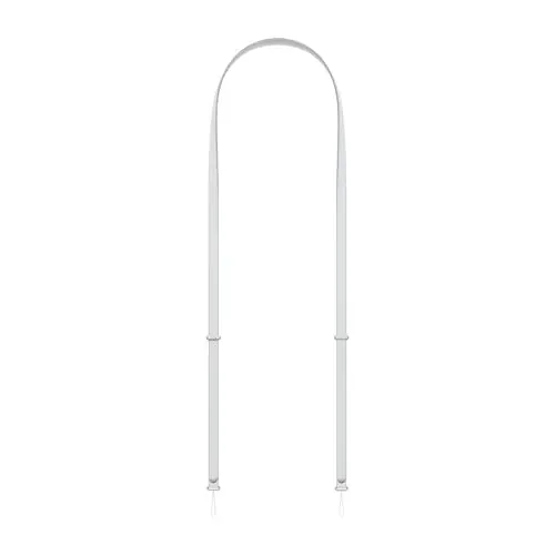 Apple Nylon Crossbody Strap for Select iPhone 17 & Air Cases (Light Gray)