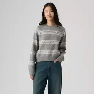 Levi's Women's Jolie Fairisle Crewneck Sweater