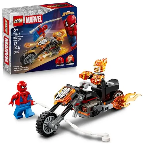 LEGO Marvel Spider-Man vs. Ghost Rider Motorcycle 76335