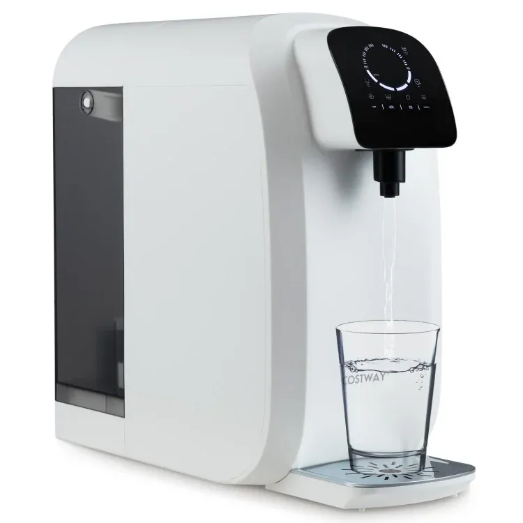 Costway Countertop Reverse Osmosis Water Filter 5-Stage RO + PPC with UV Light