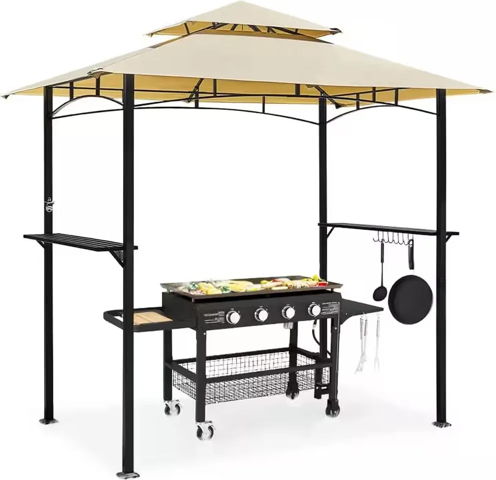 8 x 5-Foot Outdoor Grill Gazebo