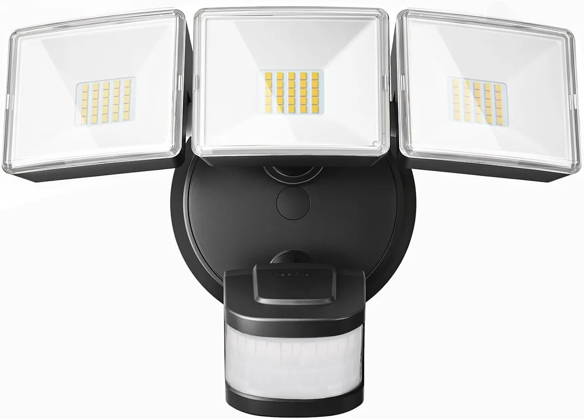 OREiN 4500LM Motion Sensor Outdoor Flood Light