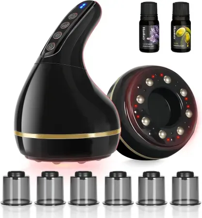 RVGMBO 8-in-1 Massage Therapy Cupping Kit