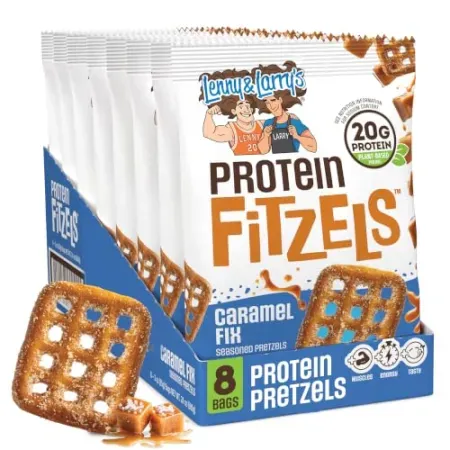 8-pack Lenny & Larry's Pizza Palooza High Protein FITZELS (3oz bags)