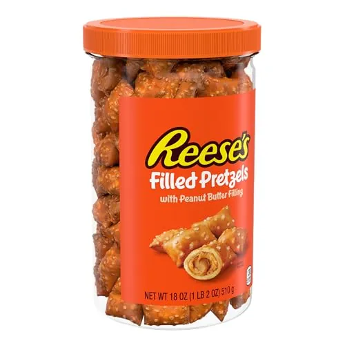 Reese’s Filled Pretzels 18oz Jar