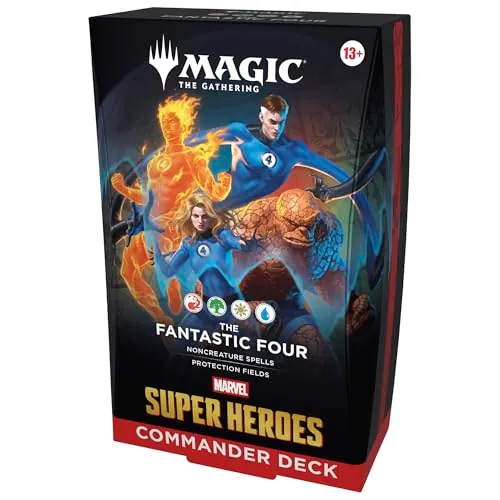 Magic: The Gathering Marvel Super Heroes Commander Deck - The Fantastic Four 100-Card Deck