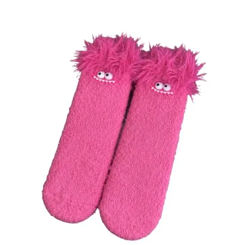 Thickened Big Mouth Monster Funny Socks