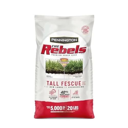 Pennington Seed Rebel Turf Type Tall Fescue 5000 Sq. Ft. 20 Lb.