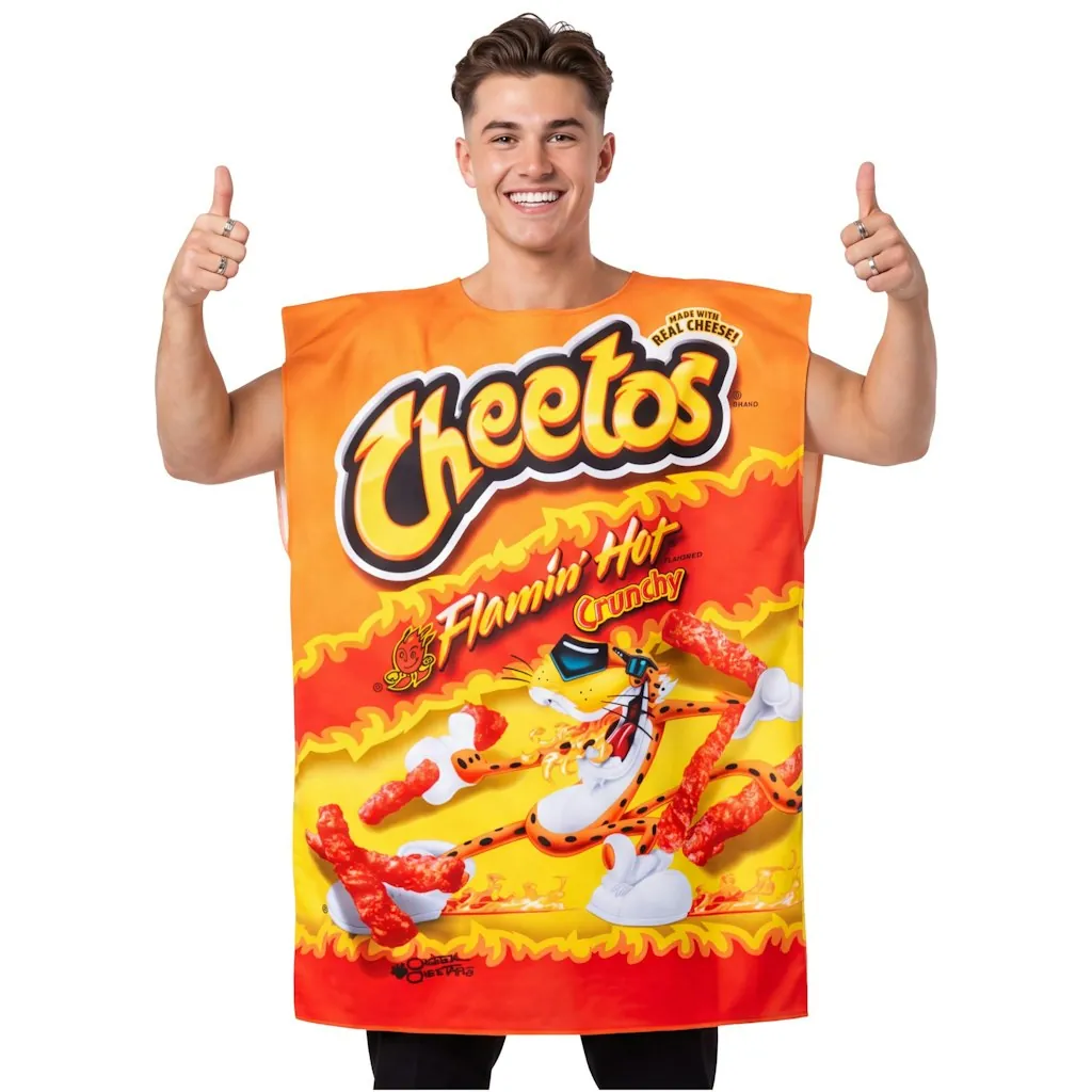 Get Trend Cheetos Flamin' Hot Bag Halloween Costume