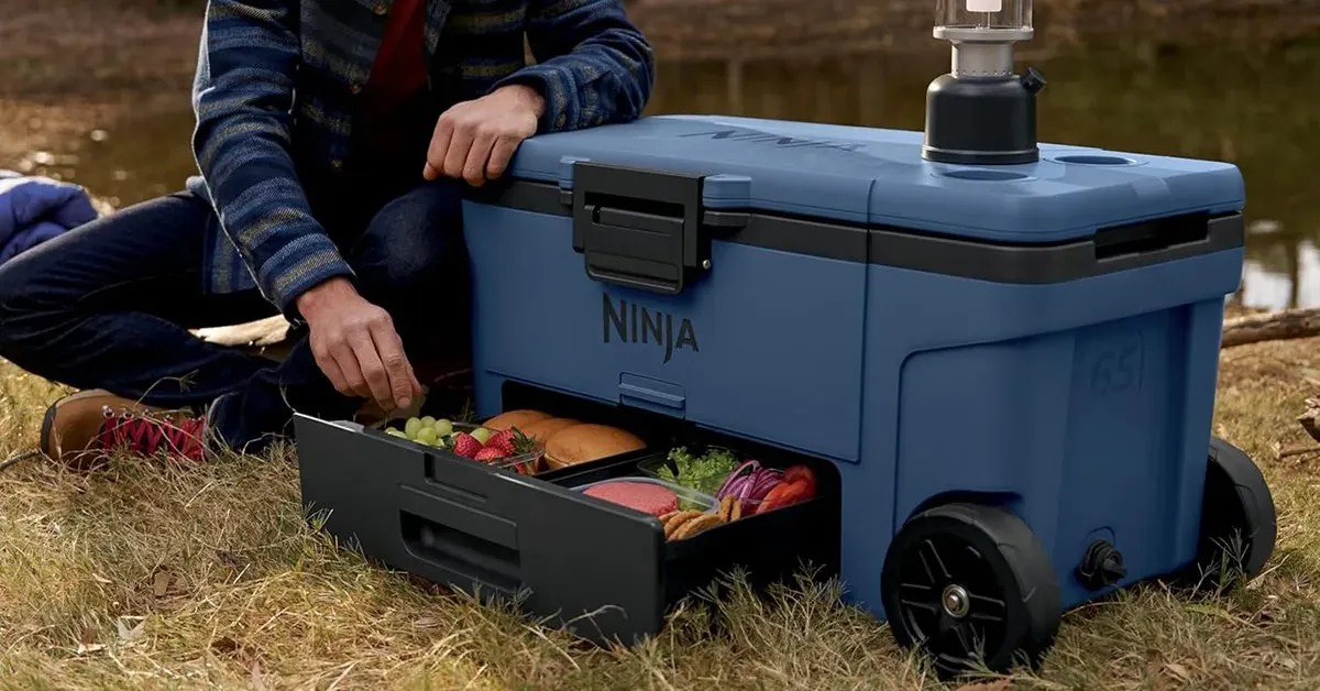 Ninja FrostVault 65-Quart Cooler with Wheels