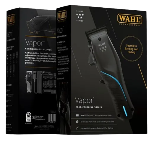 Wahl Professional 5-Star Vapor Clipper w/ F32 Fadeout Blade