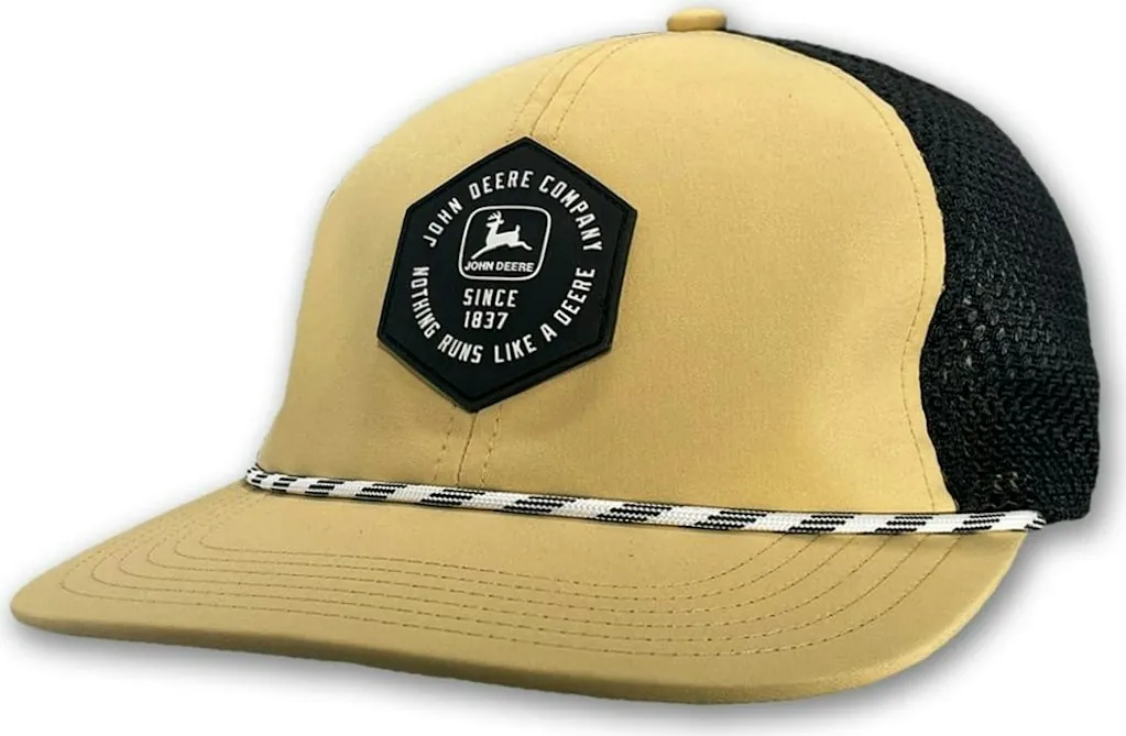 John Deere Men's Mesh Trucker Hat: 1 cent + free shipping w/