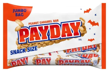 20.3oz PayDay Peanut Caramel Snack Size Halloween Candy