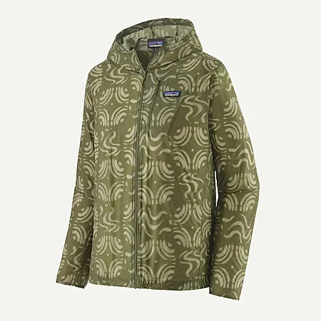 Patagonia Men's Houdini Jacket (Sand Waves: Caper Green or Aqua Stone)