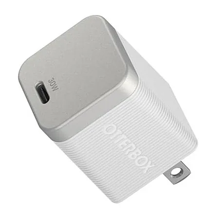 2-Pk OtterBox 30W Premium Pro GaN USB-C Wall Charger (Silver)