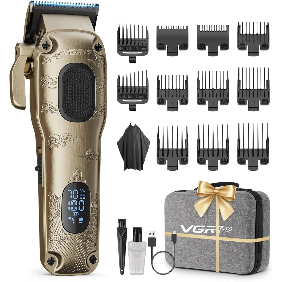 VGRPRO Cordless Hair Clippers