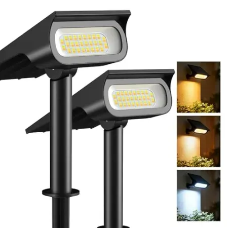 2-Pack Lightonight Solar Outdoor Spotlights