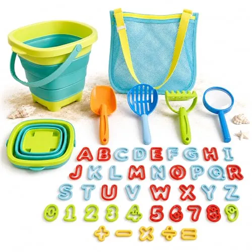 47-Piece Collapsible Beach Toys