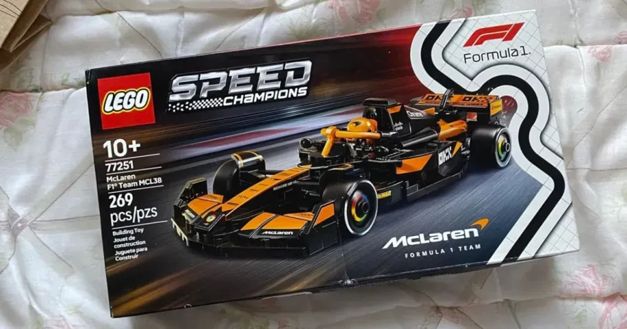 LEGO Speed Champions McLaren F1 Team MCL38 Race Car