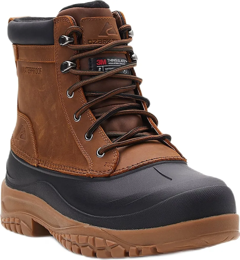 Ozark Trail Men's Lace Up Classic Snow Boot