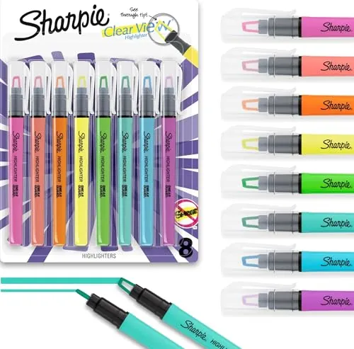 Sharpie Clear View Highlighter 12-Pack