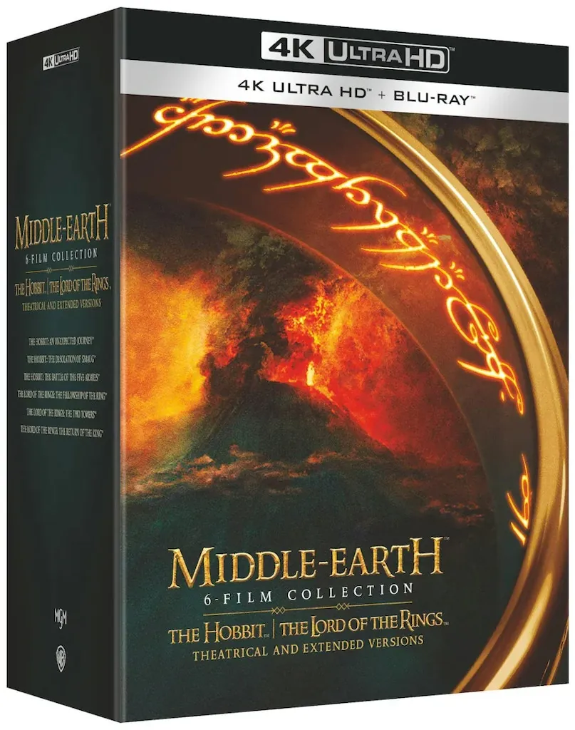 Middle-Earth 6-Film Collection 4K Ultra HD Blu-ray