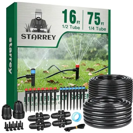 91' Starrey Drip Irrigation Garden Watering System