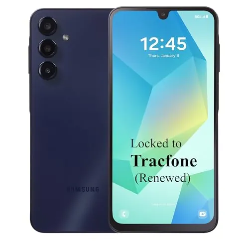 Renewed Samsung Galaxy A16 5G Smartphone with 1-Year Tracfone Service (1500 Talk/Text/Data)