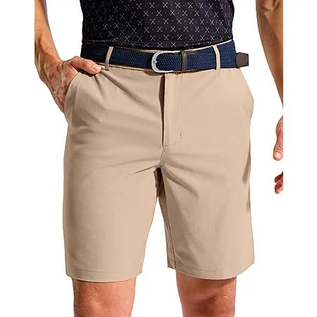 Obla Men's UPF 50+ Moisture-Wicking Stretch Golf Shorts w/ 4 Pockets