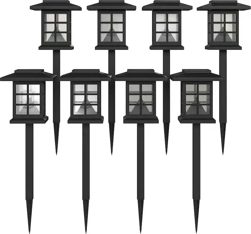 Emma + Oliver LED Solar Lantern Light 8-Pack