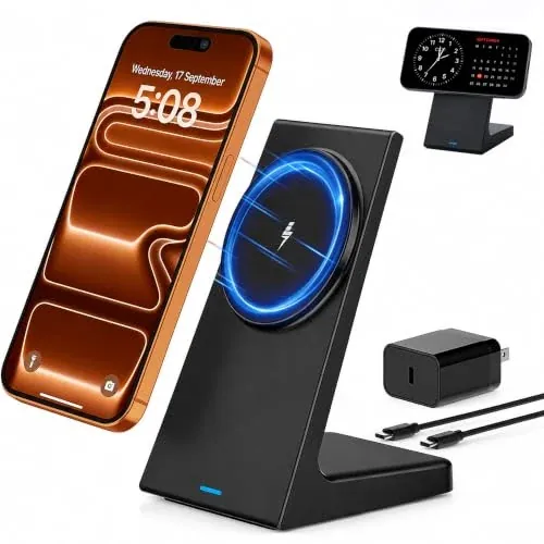 Magnetic 20W Fast Wireless Charging Stand