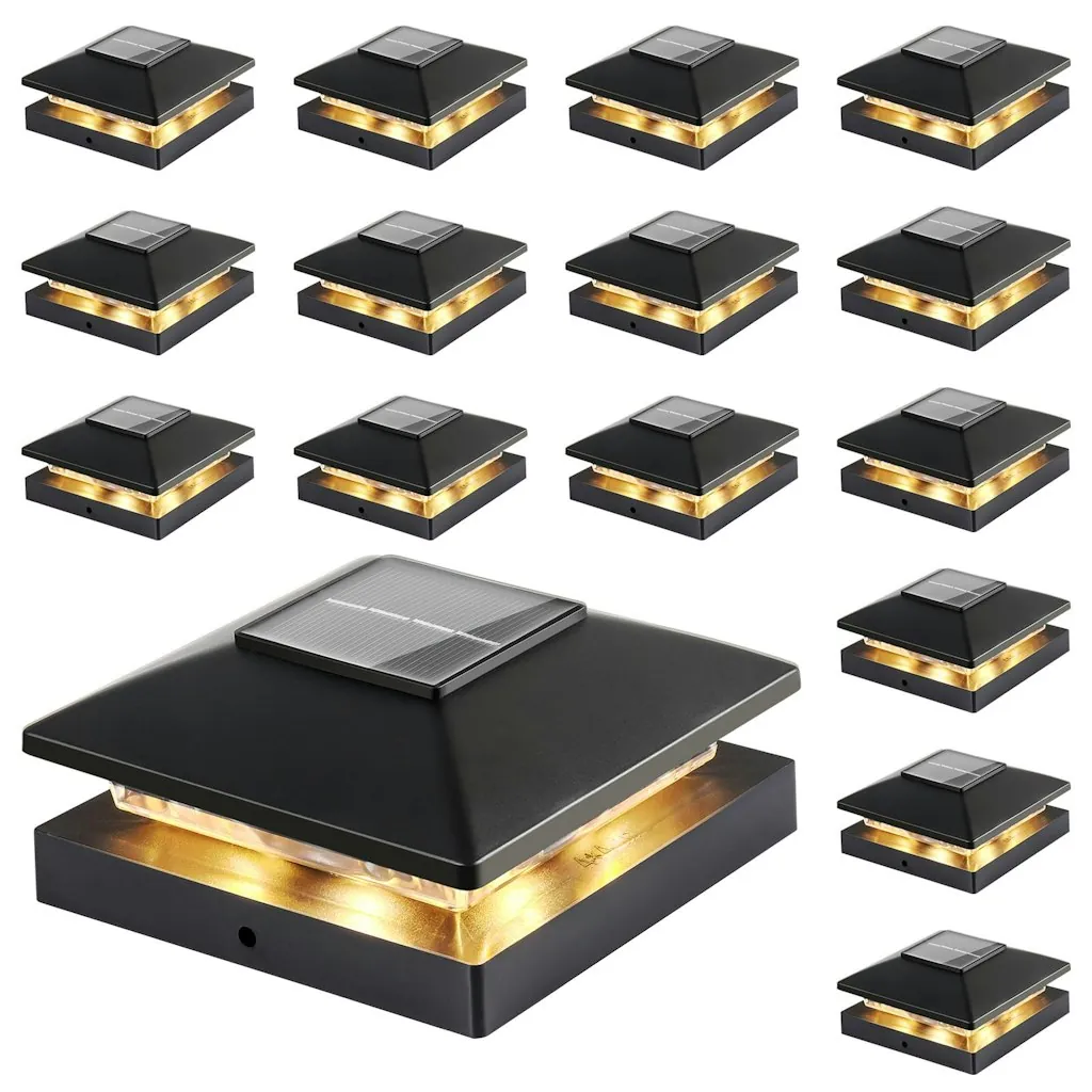 Solar Post Cap Lights 16-Pack