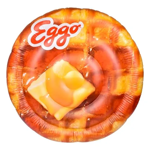 Eggo Waffle Round Pool Float