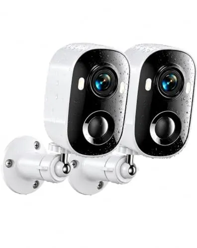 AlertSine 2K Wireless Battery Outdoor Security Camera