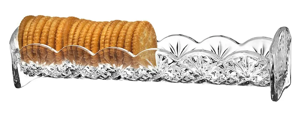 Godinger Dublin Crystal Cracker Tray