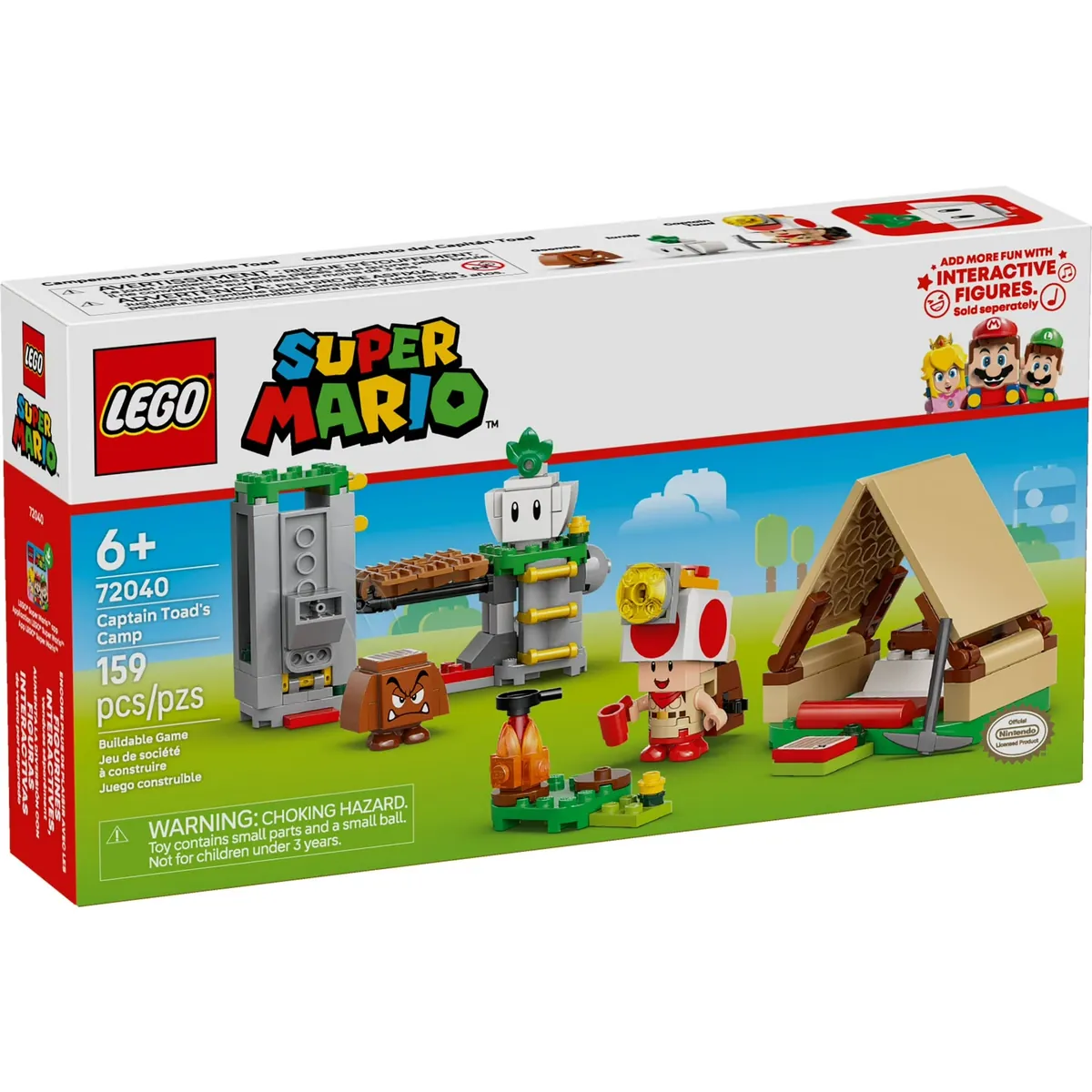 LEGO Super Mario Captain Toads Camp Building Toy 72040