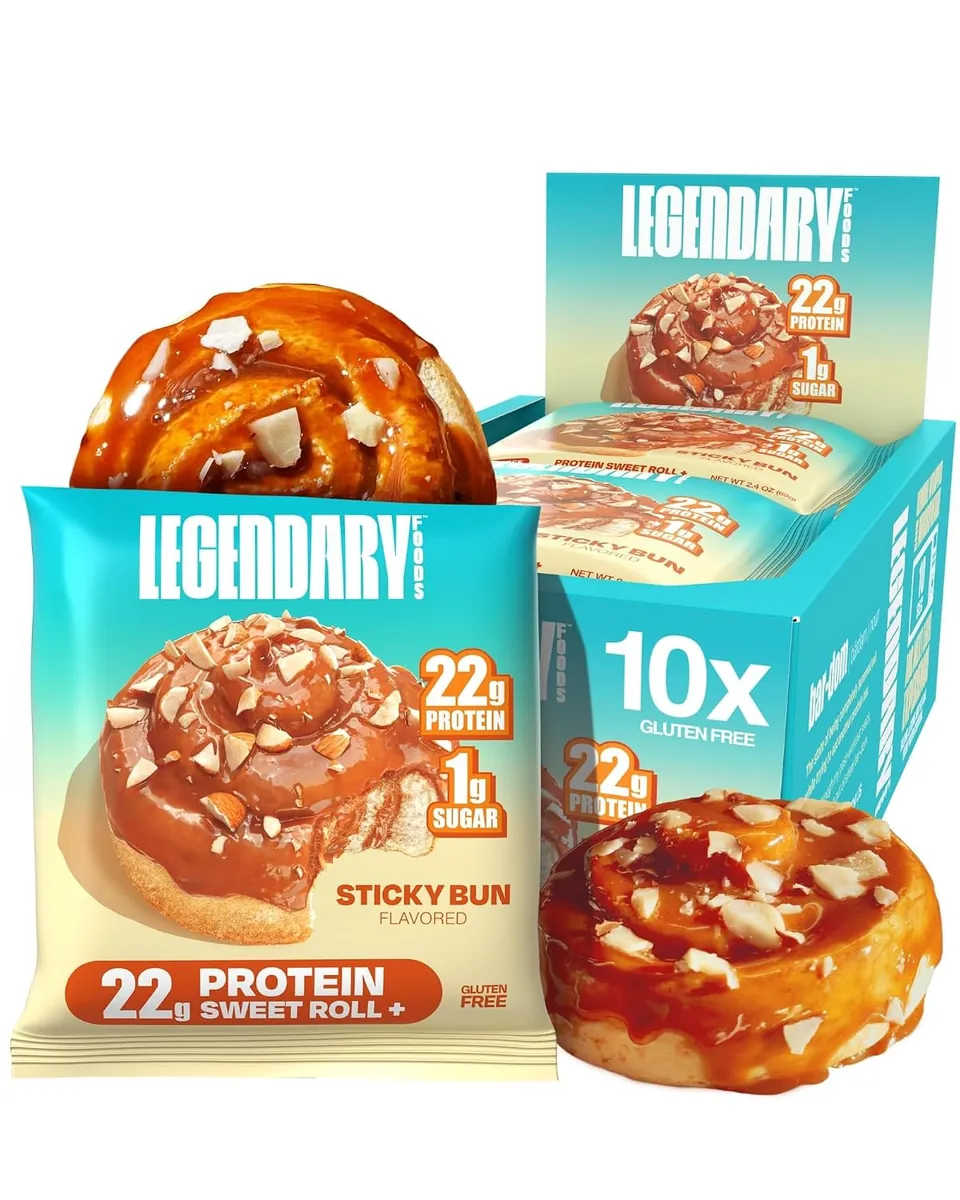 Legendary Foods Cinnamon Roll 10-Pack