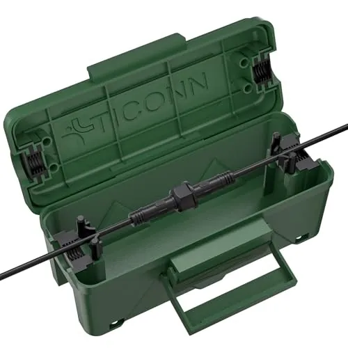 Ticonn Small Splash-Proof Outdoor Electrical Box