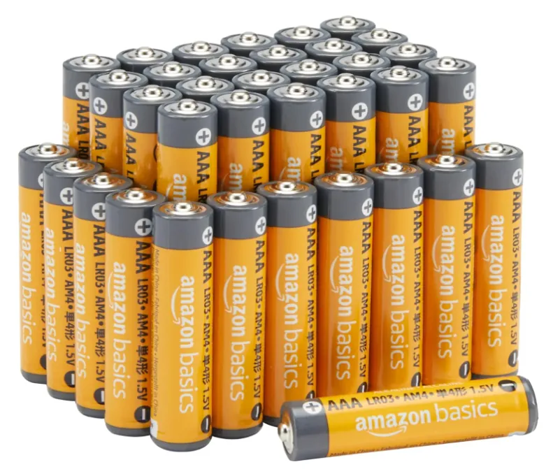 Amazon Basics AAA Alkaline High-Performance Batteries 36-Pack