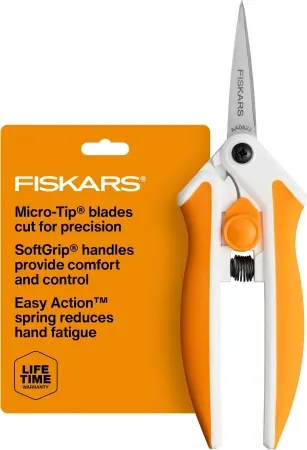 6" Fiskars RazorEdge Micro-Tip Easy Action Shears