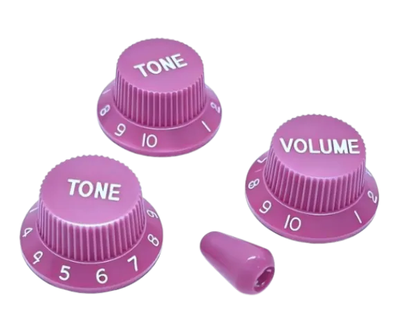 VizEx Zevo Guitar Knob Set for Fender Strat/Squier