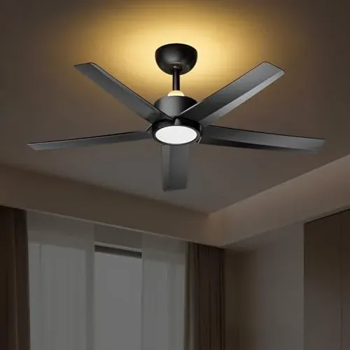 Ocioc 44" 6-speed Ceiling Fan w/ Dimmable 3000–6500K Light