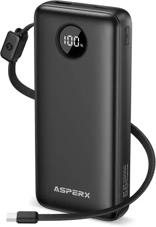 AsperX 20000mAh 45W Portable Charger Power Bank