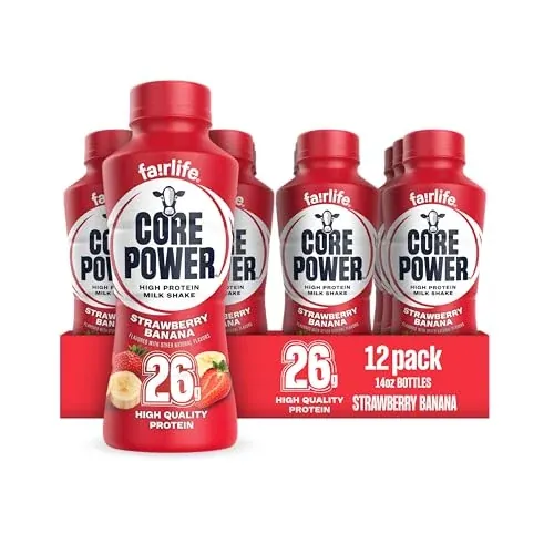 Core Power Fairlife 26g Protein Milk Shake (Vanilla) 12-Pack