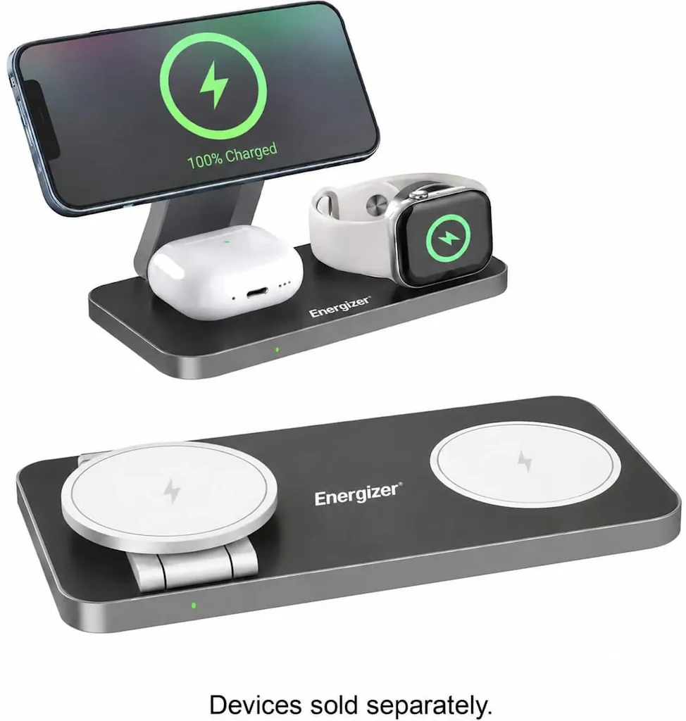 Energizer 3-in-1 15W Magnetic Charging Station