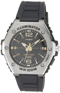Casio Illuminator Men's 42.5mm Quartz Sport Watch w/ Metal Bezel & Resin Strap