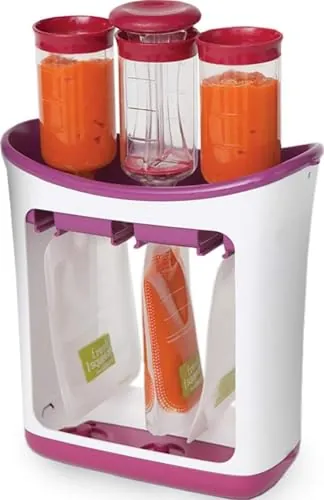 Infantino Squeeze Station Baby Food Maker, Purple